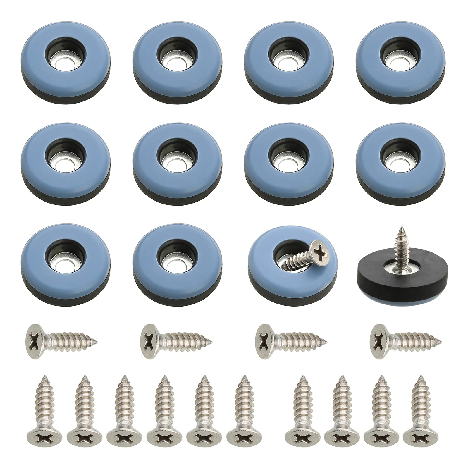 Buy Furniture Glides, Self Adhesive Teflon Glide Pads PTFE Sliders