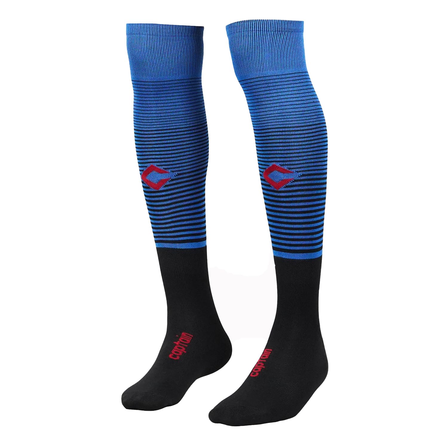 captain lead to win CAPTAIN GOAL Stretchable Knee High Soccer Socks Football Socks Sports Socks-picture-19