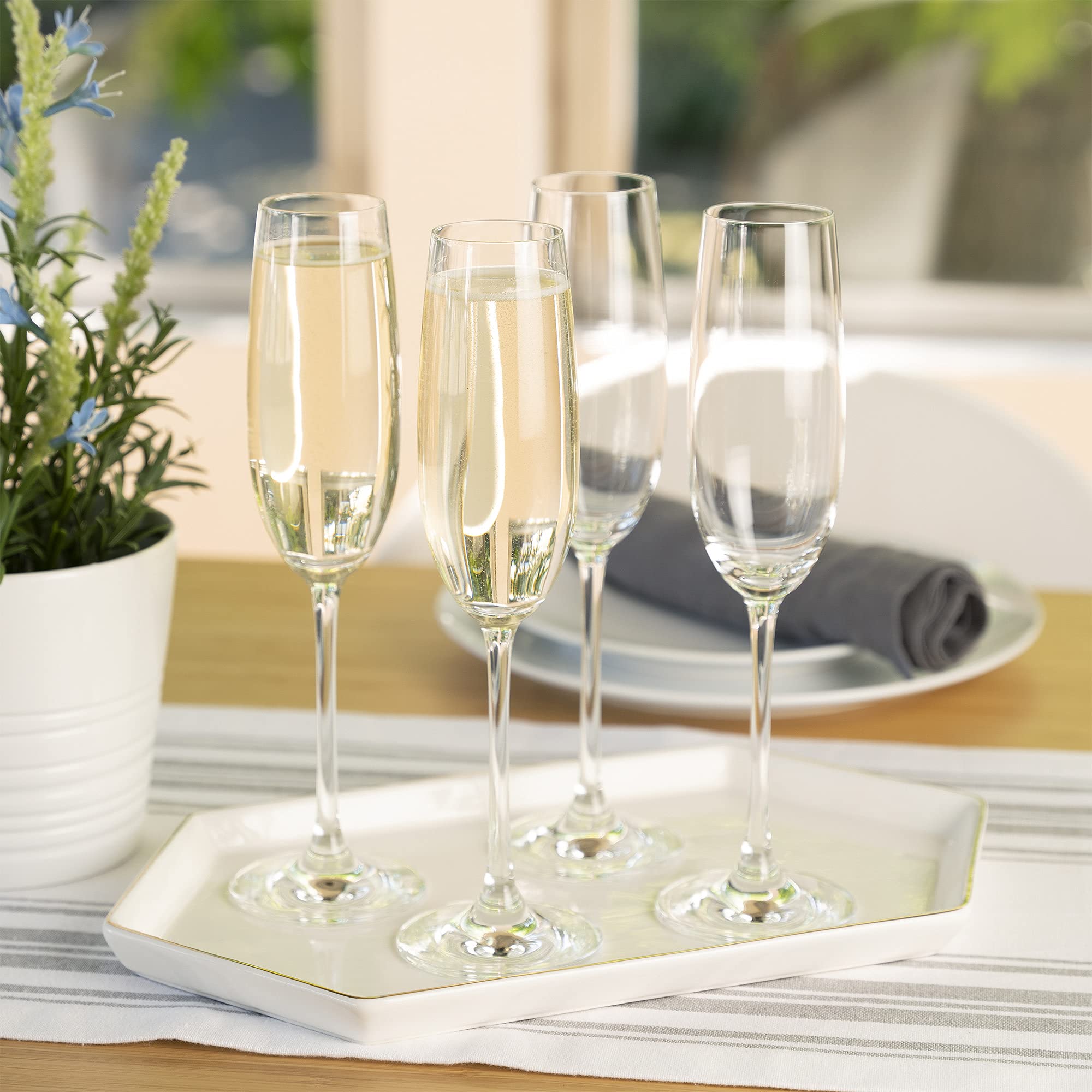 Spiegelau Champagne Flutes - Set of 4 -7