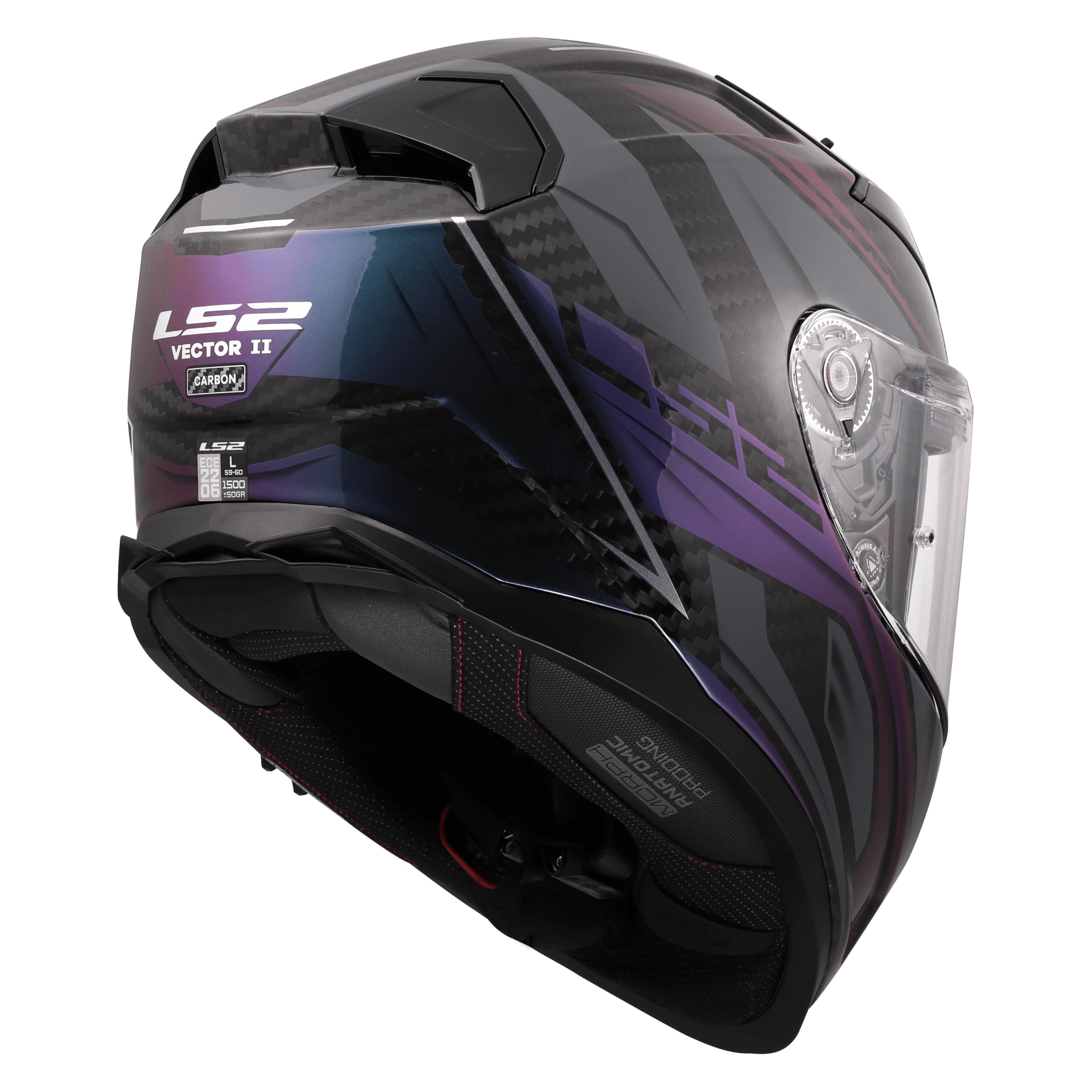 LS2, Casco Moto Integral VECTOR II CARBON SAVAGE Chameleon, 4XL
