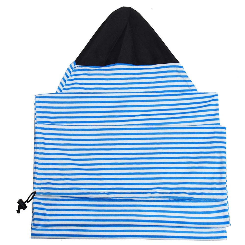 Shumo Surfboard Chaussettes Housse De Protection pour Sac De Surf à Rayures Bleues Et Blanches