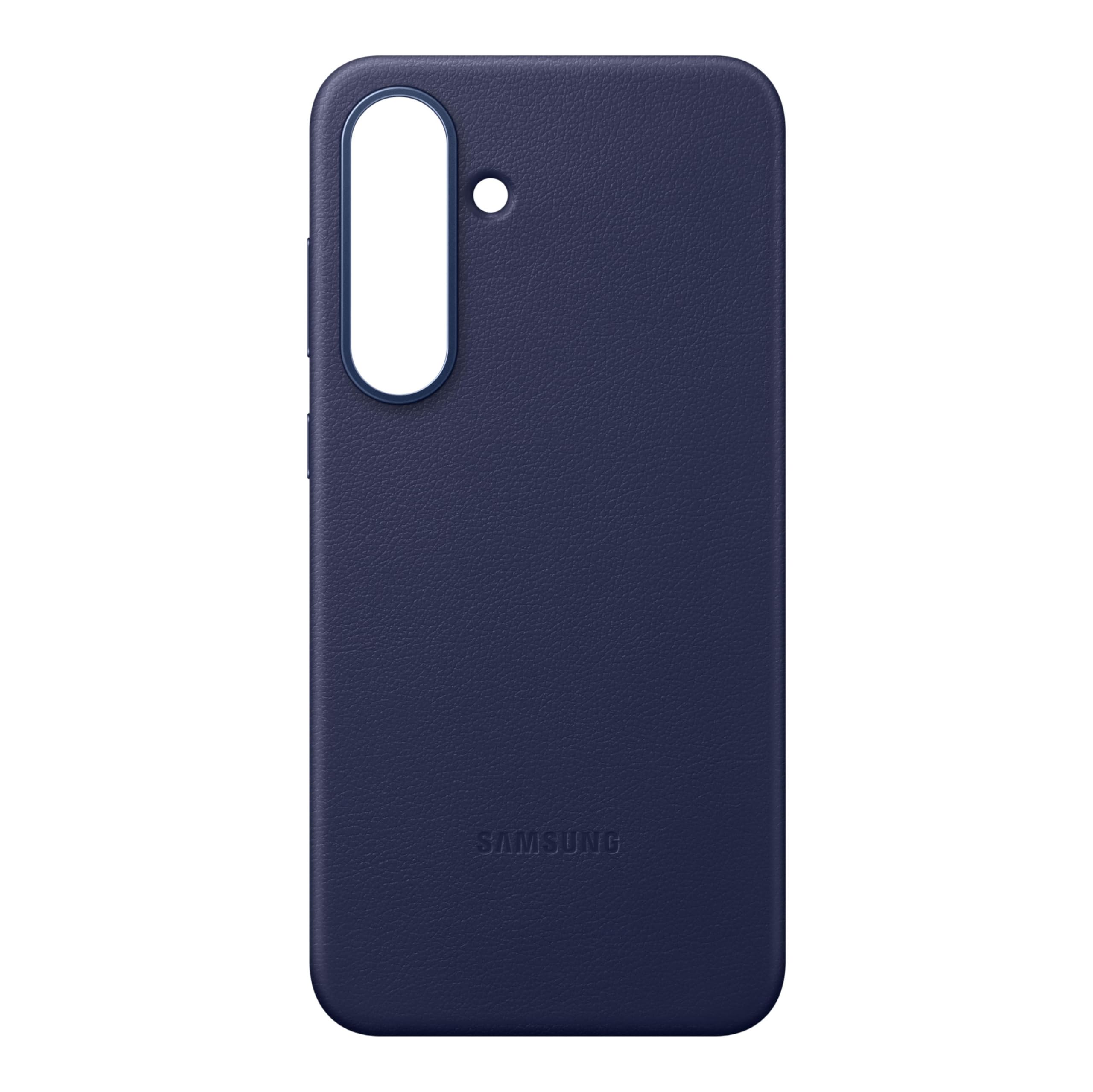 SAMSUNG Galaxy S25 FE Kindsuit スマホケース 質感感 シックな保護カバー 柔らかい裏地付き エレガント US版 ダークブルー