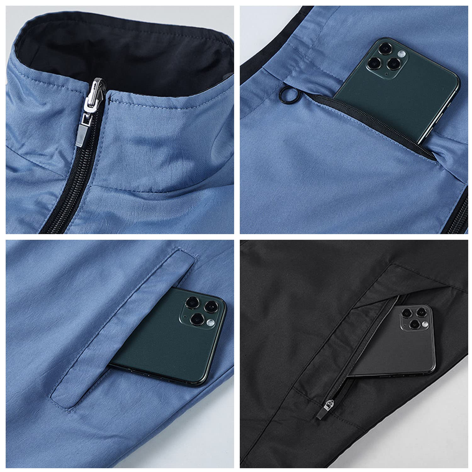 Hombres Chaleco Primavera Y Verano Sin Mangas Chaqueta Casual Al Aire Libre Multifuncional Utilidad Gilet Multi-Bolsillo Chaleco