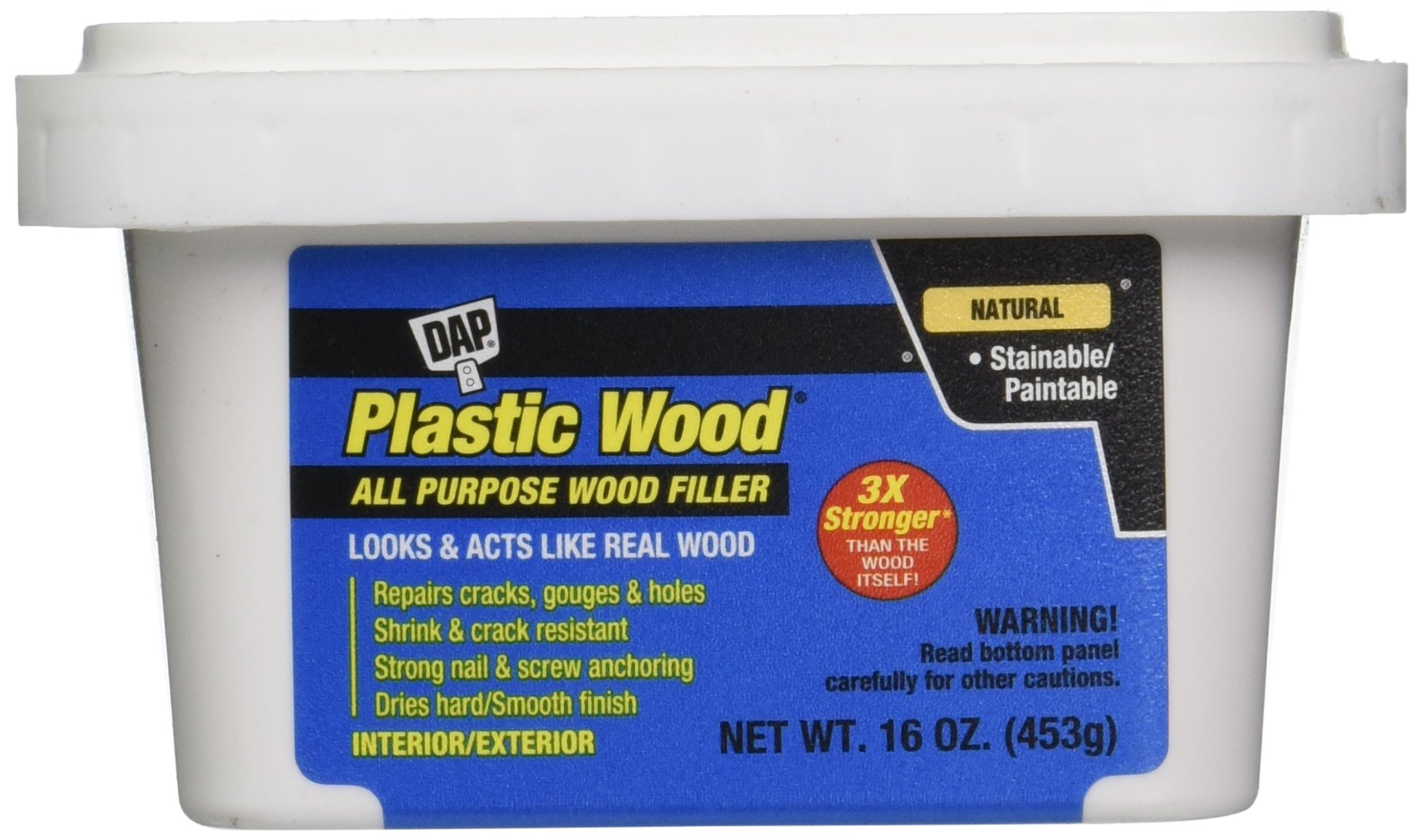 DAP 211442 Pint Latex Plastic Wood (RTU) Natural [Misc.]