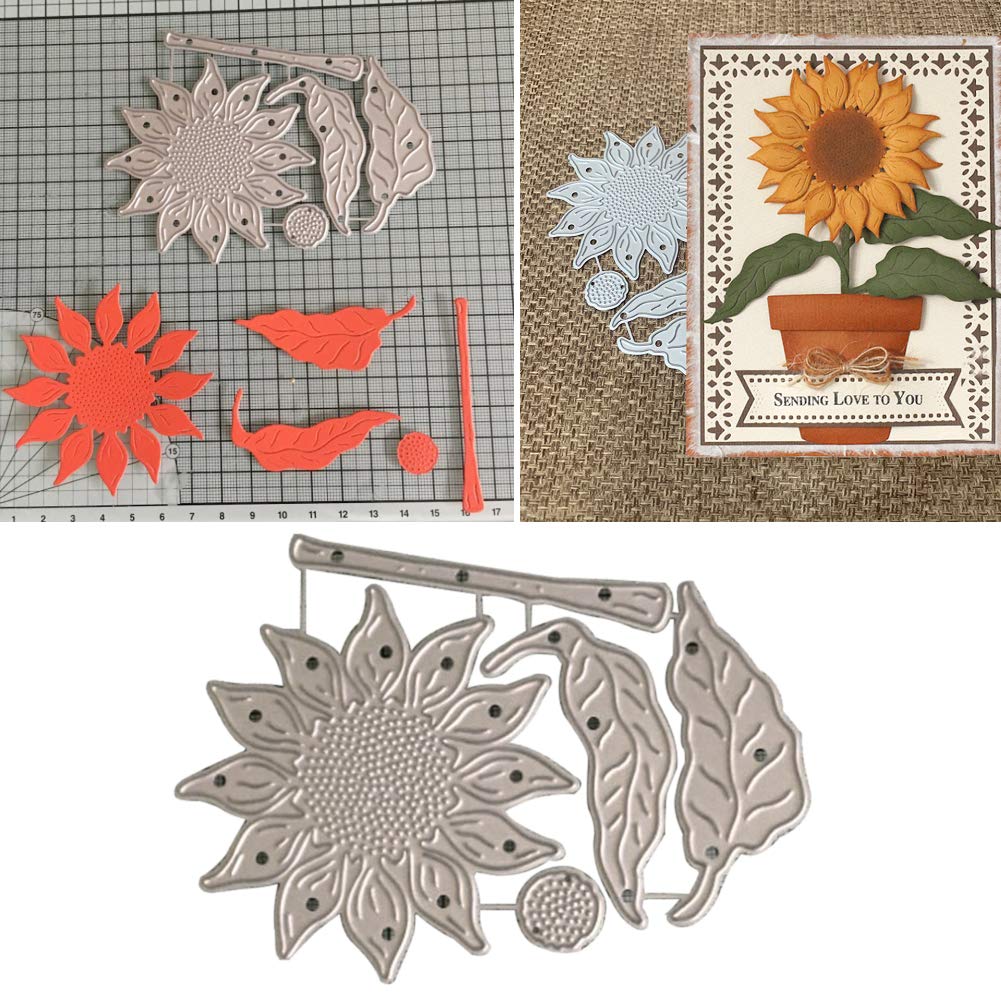 Benoon Fustelle da Taglio in Metallo con Cornice A Rosa per La Fabbricazione di Biglietti, Fai da Te Scrapbook Paper Cards Album Stencil Craft