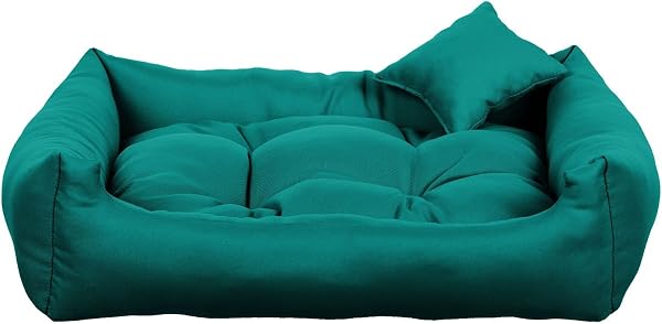 Gutekissen® Durable Fabric Dog Cushion - Everyday Comfort - Durable and High Quality Materials NEO (XL - 100 x 75, Purple) - 4