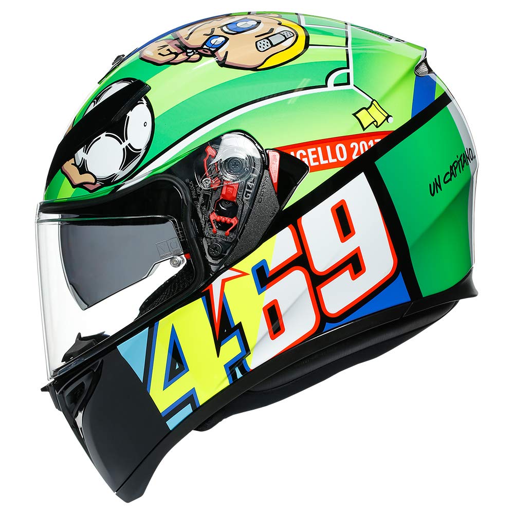 Amazon | [エージーブイ] バイクヘルメット フルフェイス K-3 SV ROSSI 