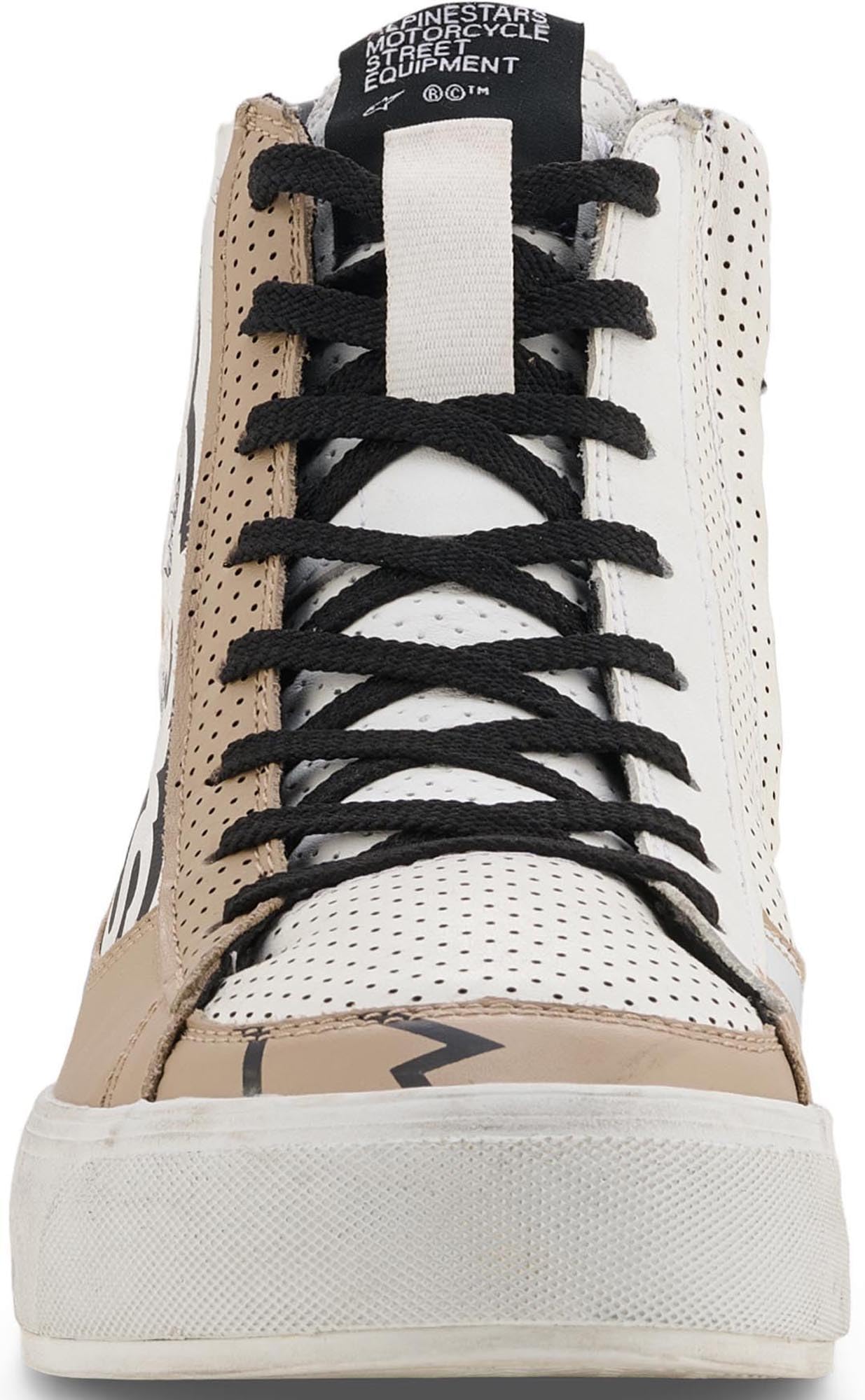 Alpinestars Stella Stated Flair Chaussures moto pour femmes, blanc/beige, 5.5