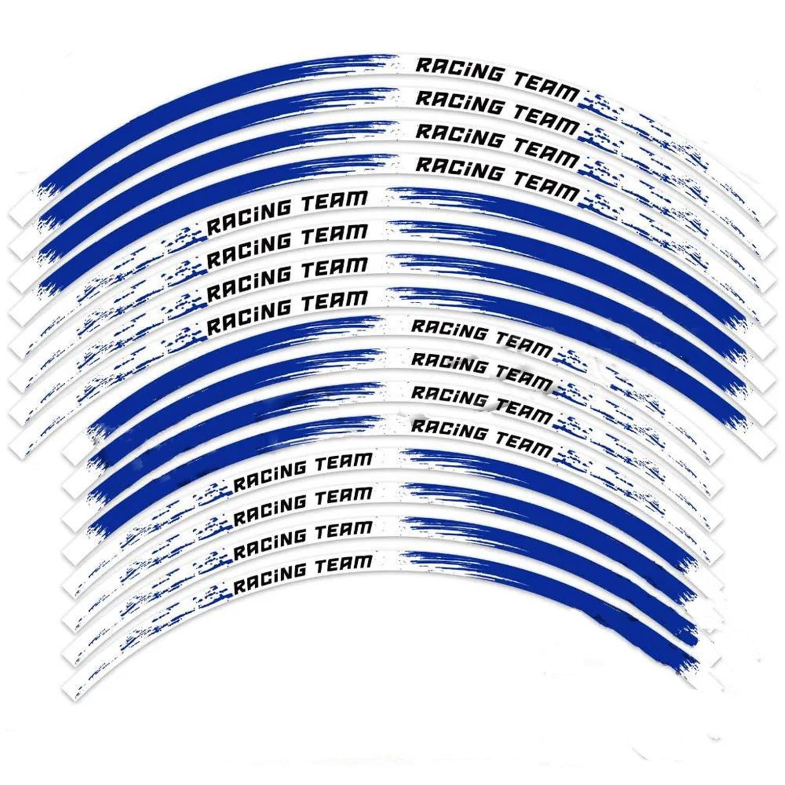 Motorbike Rim Stripe Sticker for WR250R WR250F WR450F WR 250R 250F 450F Motorcycle Wheel Sticker Reflective Rim Stripe Decals 21"/18"(Front21 Rear18 D)