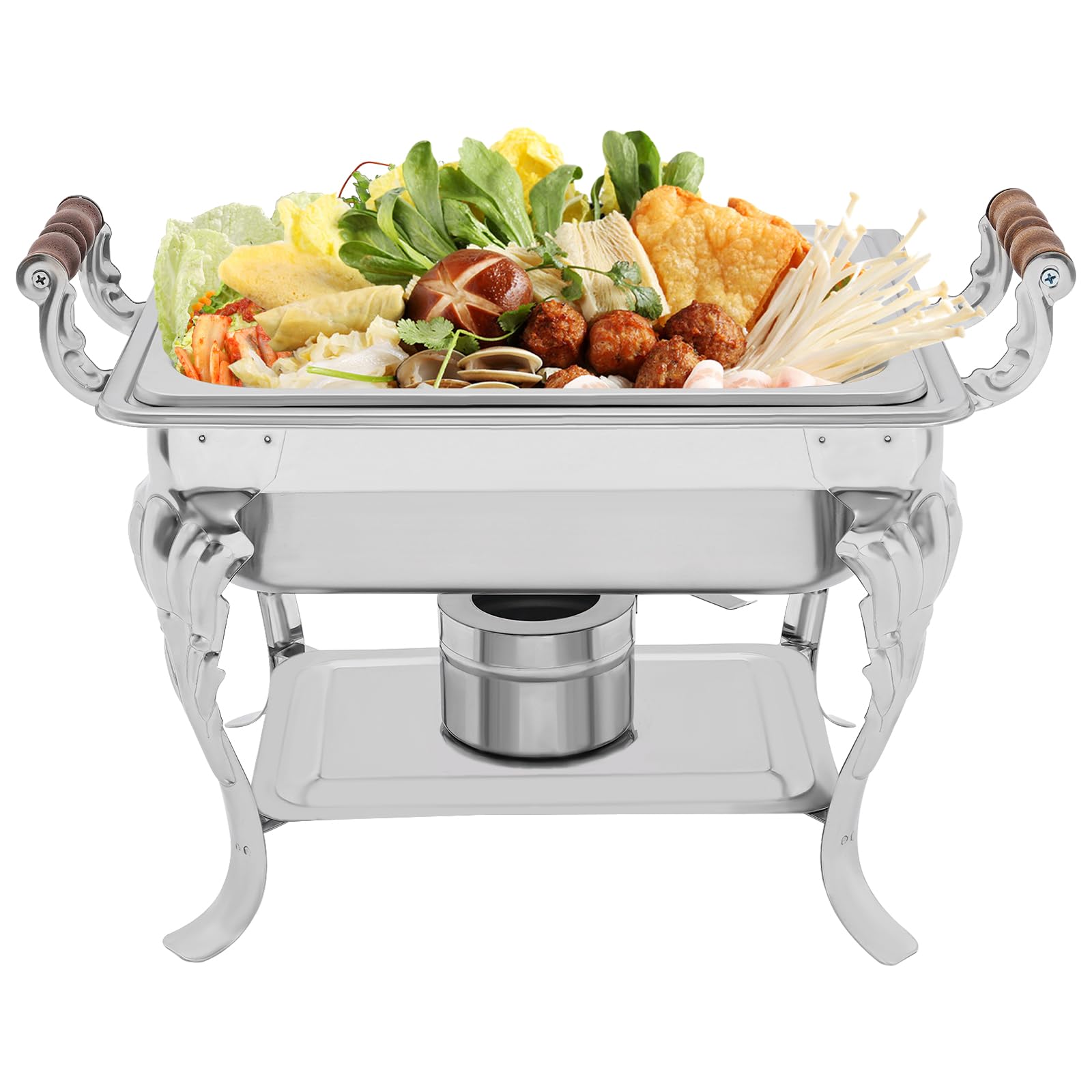 Chafing Dish Buffet Set Chafing Dish Buffet Chafing Dish Buffet Catering Calda classica teglia da forno per buffet, matrimoni e altri eventi banchetti