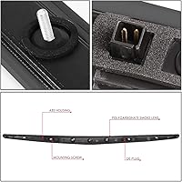 Vista 4 de DNA MOTORING 3BL-CDTS06-LED-BK-SM Luz de freno LED de tercera cola con carcasa negra [compatible con Cadillac DTS 06-11]