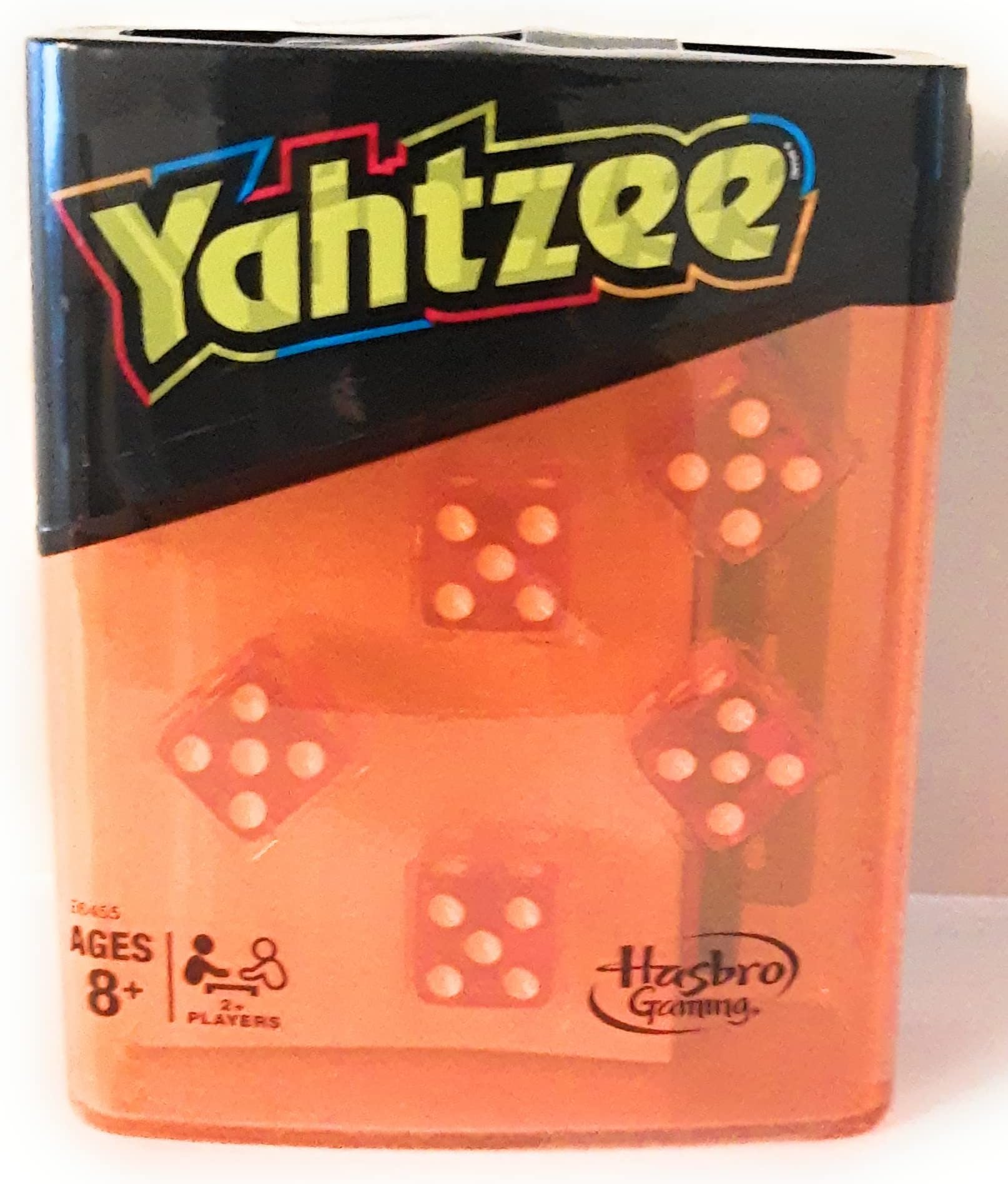 HasbroYahtzee Neon Pop Board Game Strategy Game