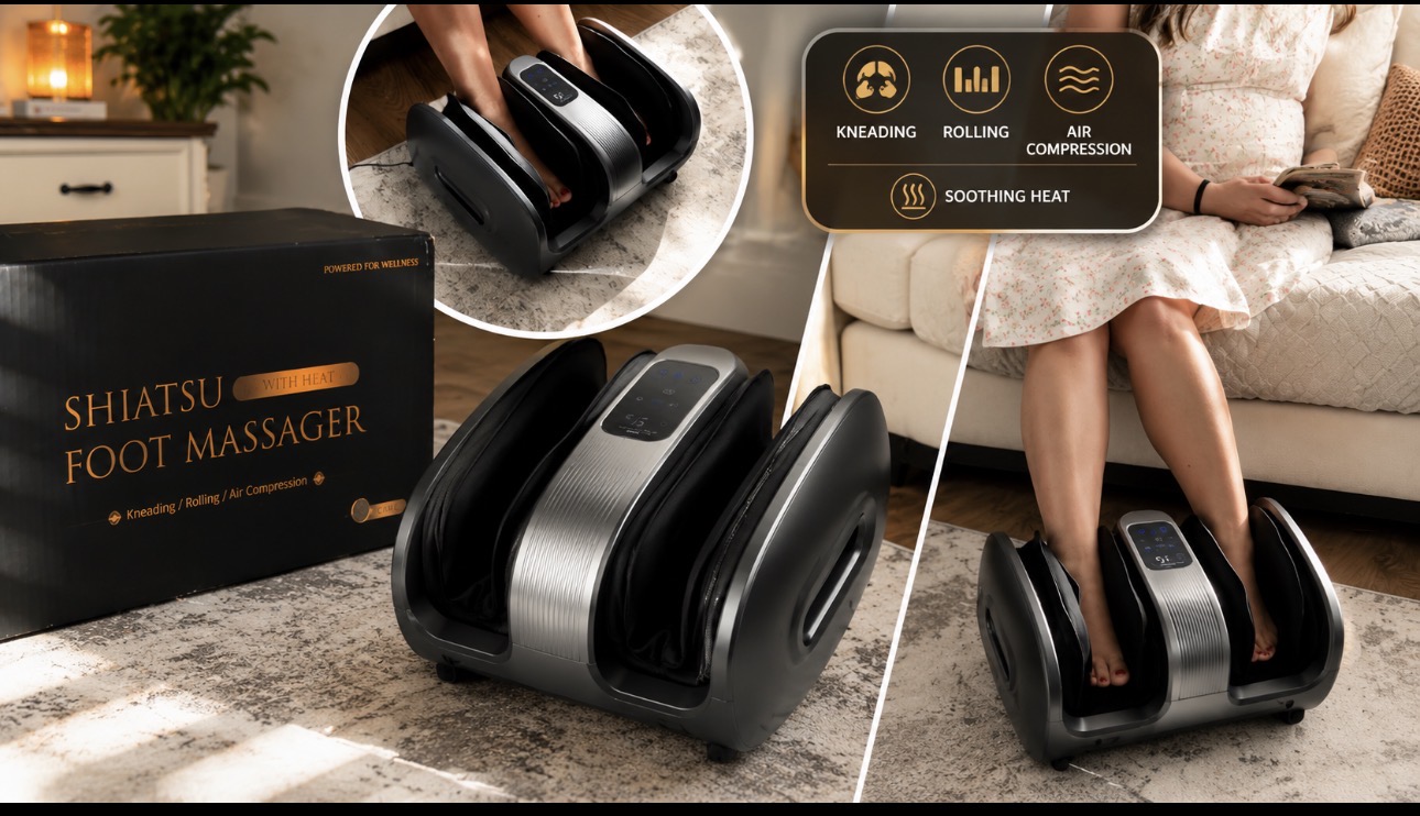 Relaxing Foot Massager Review! Worth the Hype?