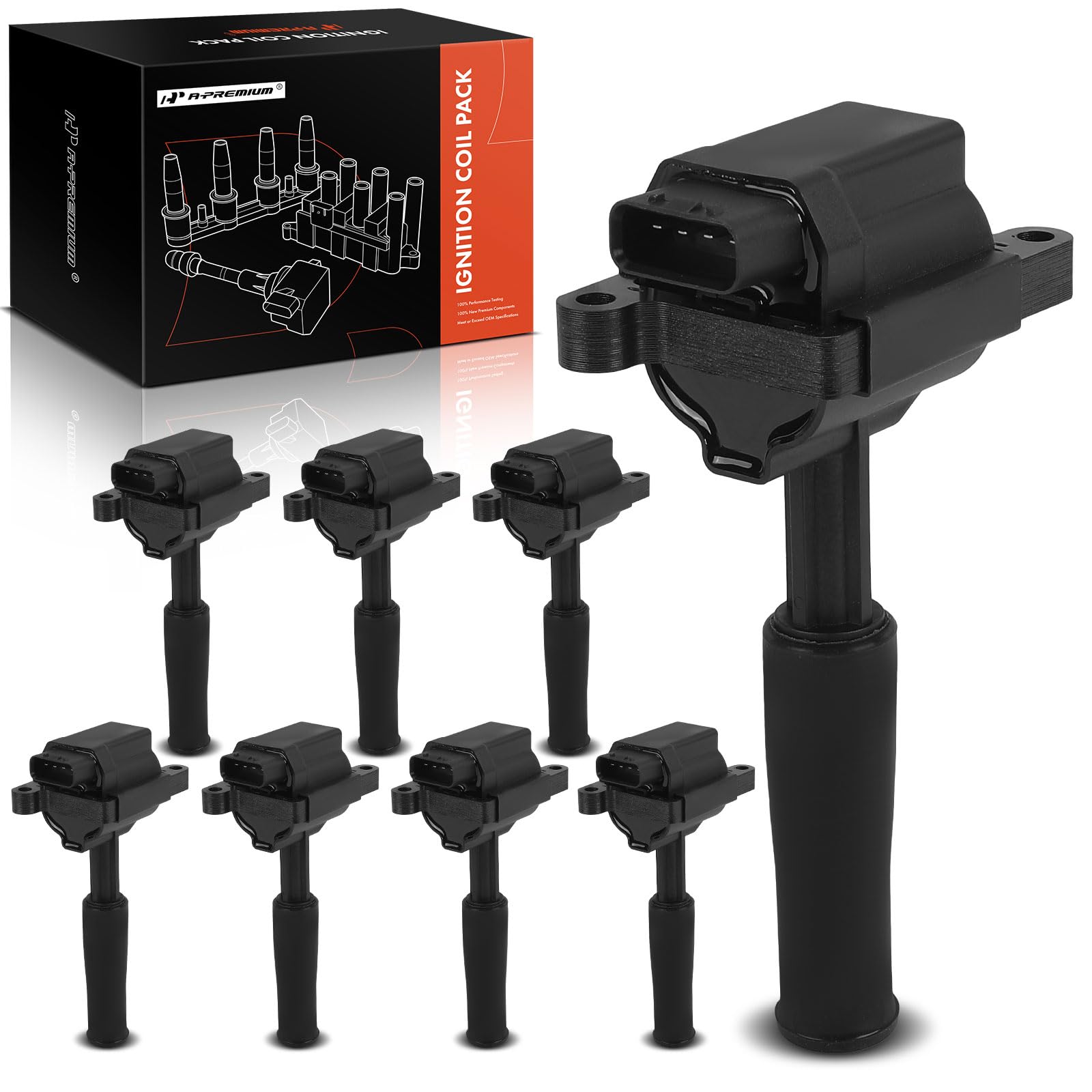 Amazon.com: A-Premium Ignition Coil Pack Compatible with Jaguar