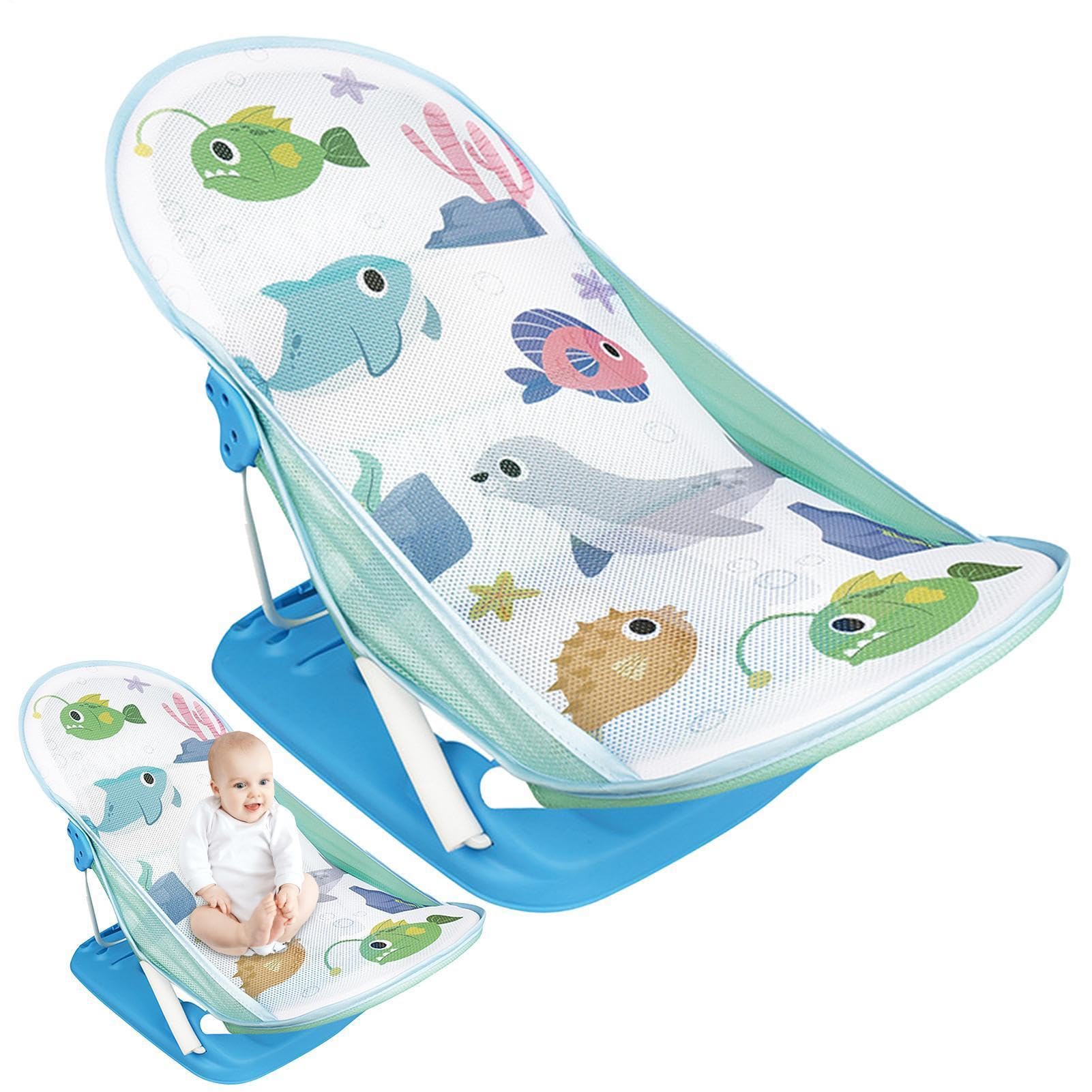 Sedile da bagno pieghevole per bambini, 80 cm, di supporto per vasca da | bagno, sedile da doccia portatile, pieghevole compatto per bambini in bagno