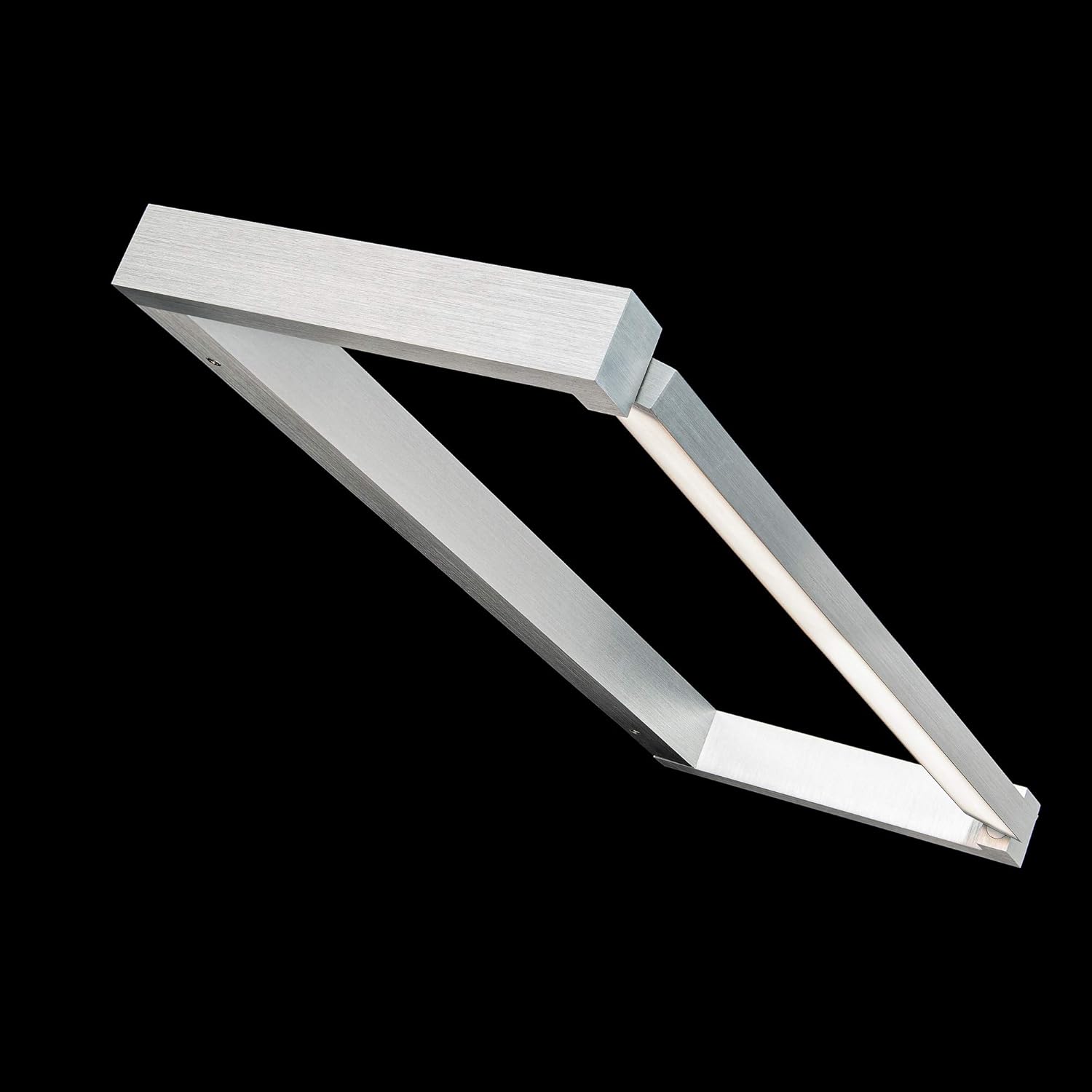 WAC Lighting dweLED, Lune 17in LED Adjustable Picture Light 3000K in Brushed Aluminum