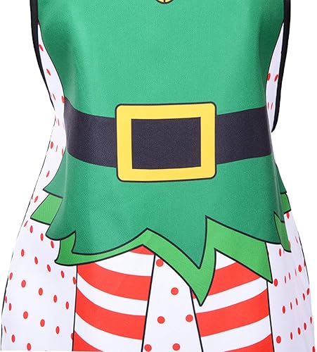 Miniatura 7 de DearHouse Delantal de Navidad, Paquete de 2 delantales