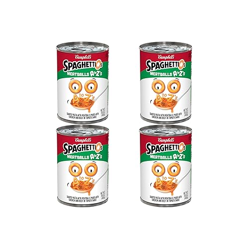 Vista 19 de SpaghettiOs Pasta enlatada original más calcio, lata de 15.8 onzas (paquete de 12)
