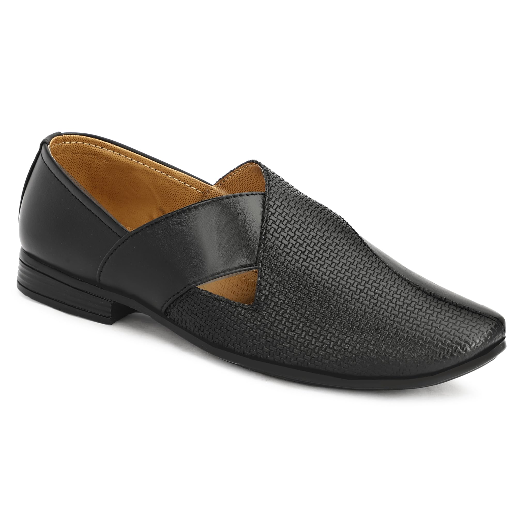 arber kenton Men's Ethenic Footwear Peshawari Juti & Nagra-picture-14