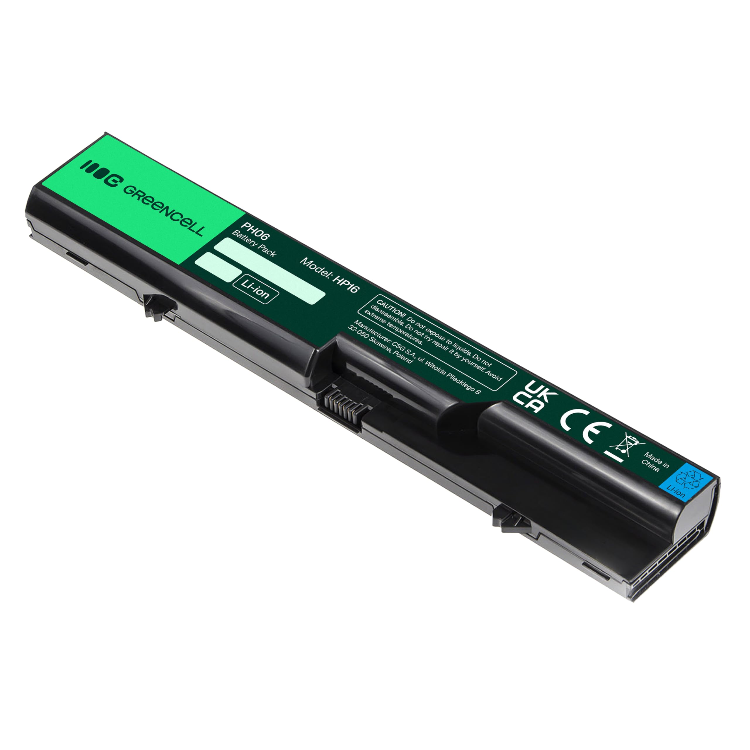 Green Cell PH06 PHO6 593572-001 HSTNN-LB1A HSTNN-IB1A Batería para Portátil HP ProBook 4520s 4320s 4320t 4321s 4326s 4420s 4421s 4425s 4525s HP 420 421 425 620 625 Compaq 420 425 525 620 621 625