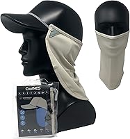 Vista 33 de CoolNES - Protección ajustable para cuello contra rayos ultravioletas, ajustable, multifuncional, 2 en 1, cubrebocas para pesca al aire libre