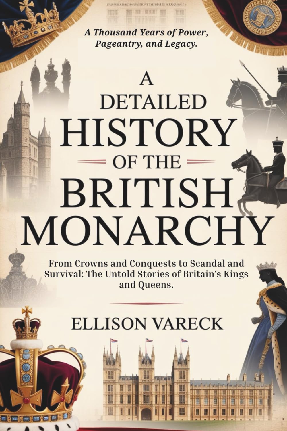 A Detailed History of the British Monarchy: From Crowns and Conquests to Scandal and Survival: The Untold Stories of Britain’s Kings and Queens.