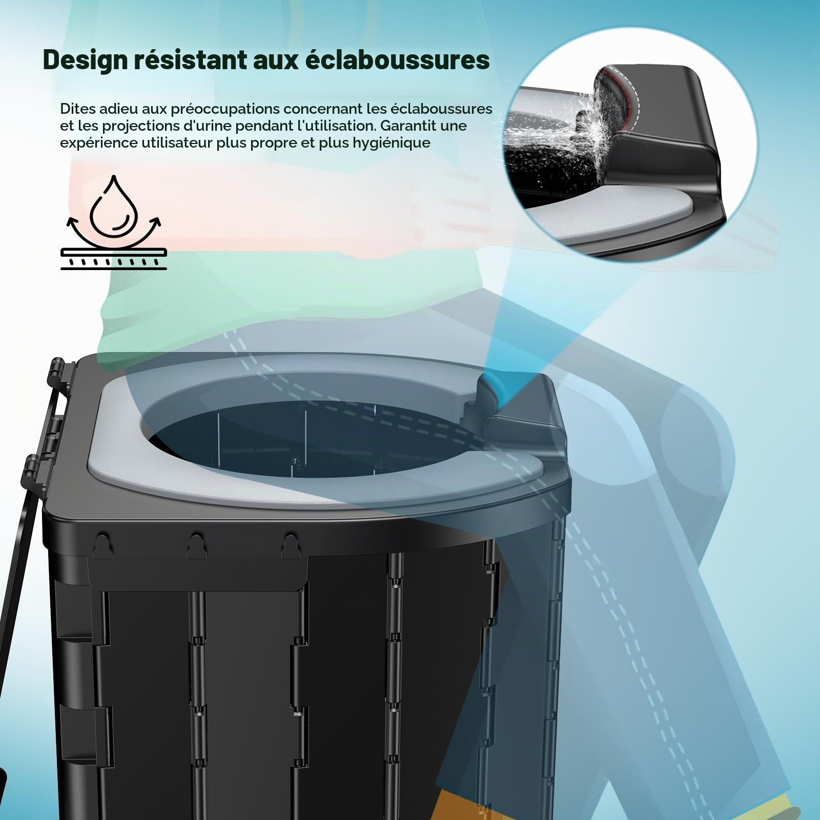 Toilettes portables seches exterieur