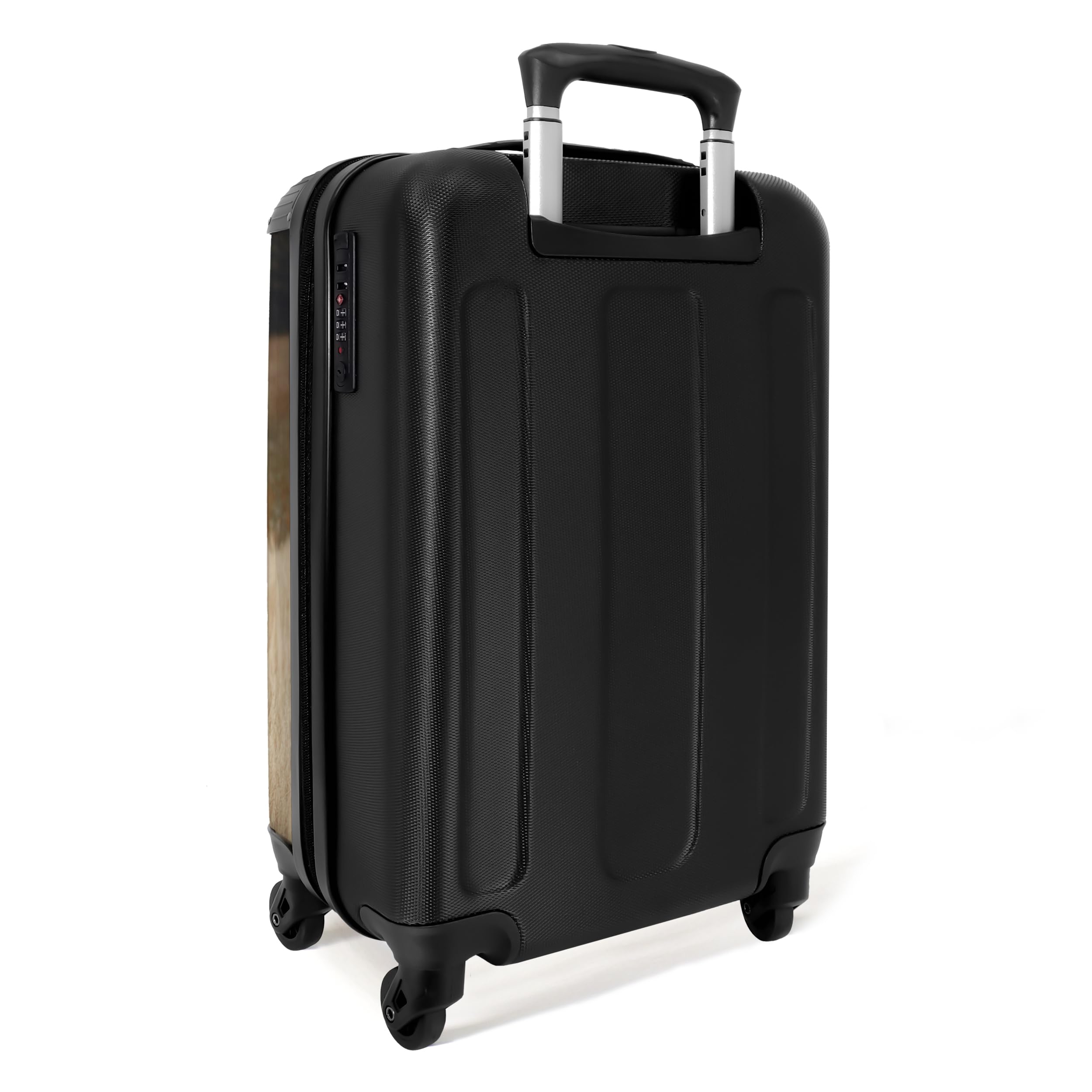 NoBoringSuitcases.com® Maleta de Mano 55x40x20 Personalizada - Maleta con Ruedas, Ligera, Equipaje de Cabina Tipo Trolley con Diseño Personalizado, Apta para Viajar en Avión