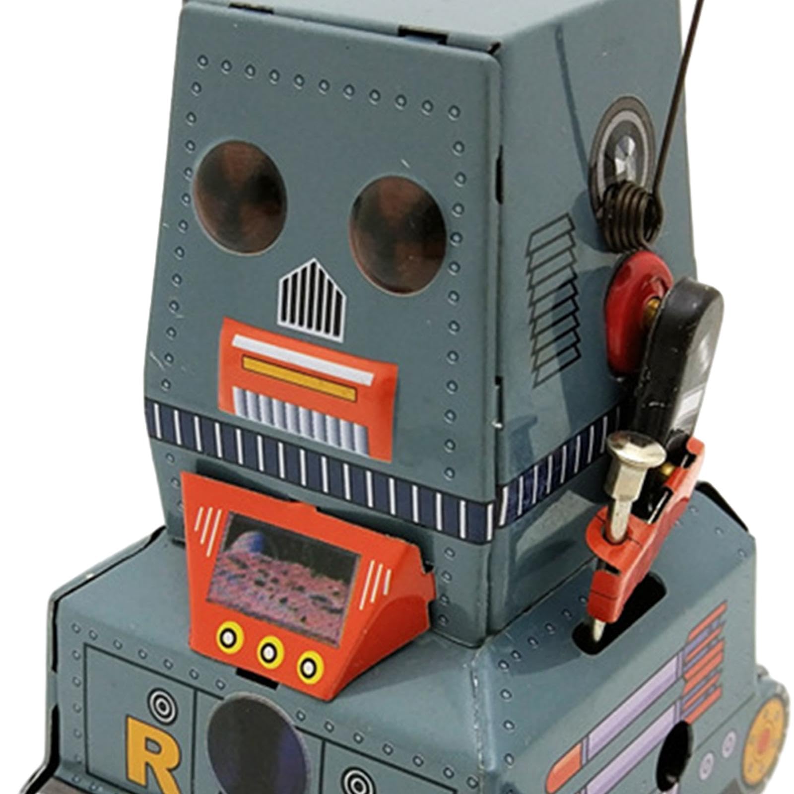 Amazon | ゼンマイロボットおもちゃ ヴィンテージ風 ブリキ製