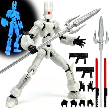 6in 3D Printed Action Figure Robot 13 Upgraded Tight Joints