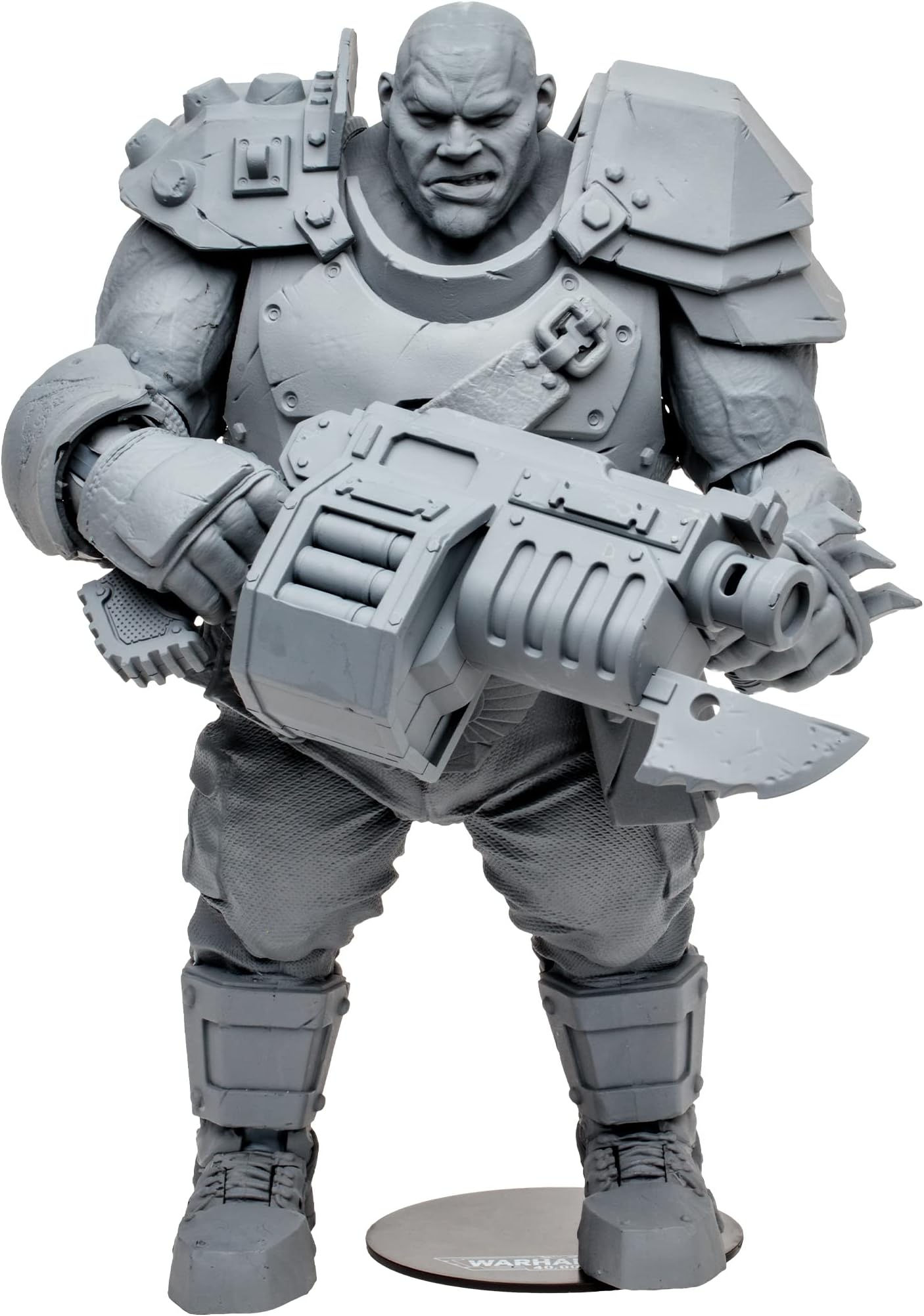 McFarlaneToys 10977 Warhammer 40000 Darktide Ogryn Mega Action Figure With 22 Moving Parts, Ages 12+, Multicolour