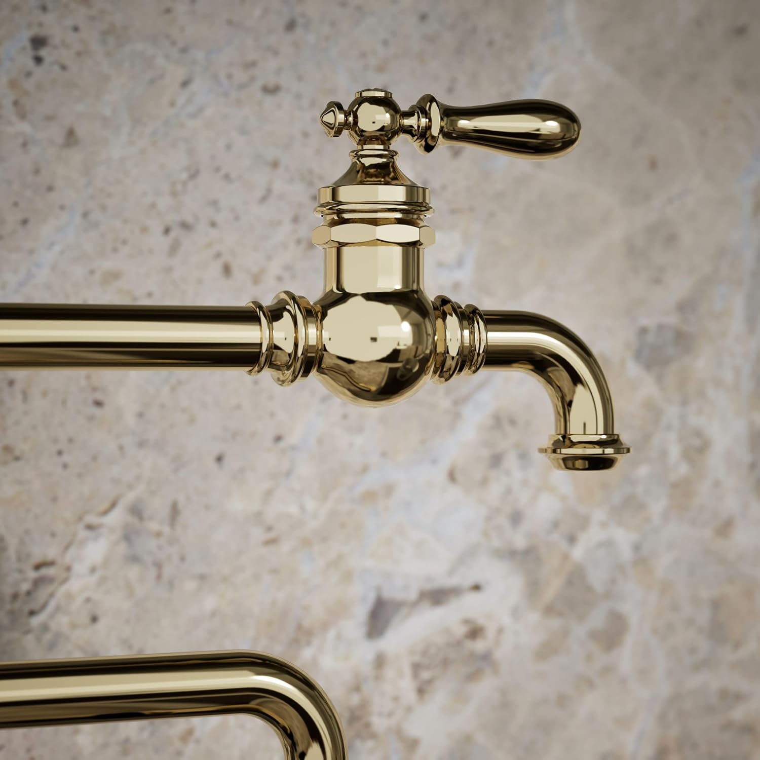 KOHLER Artifacts Deck-Mount Pot Filler