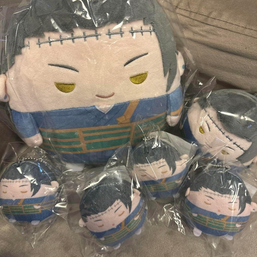 呪術廻戦 くじメイト ぬいくじ 夏油傑 羂索 ふわコロりん M て
