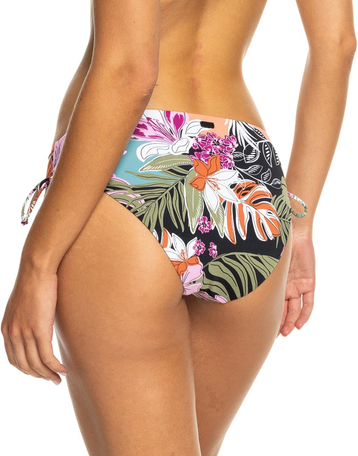Roxy Women's Side Tie Cheeky Bikini Bottoms – Low Rise Swimwear, UPF 50+ Sun Protection - Image 4