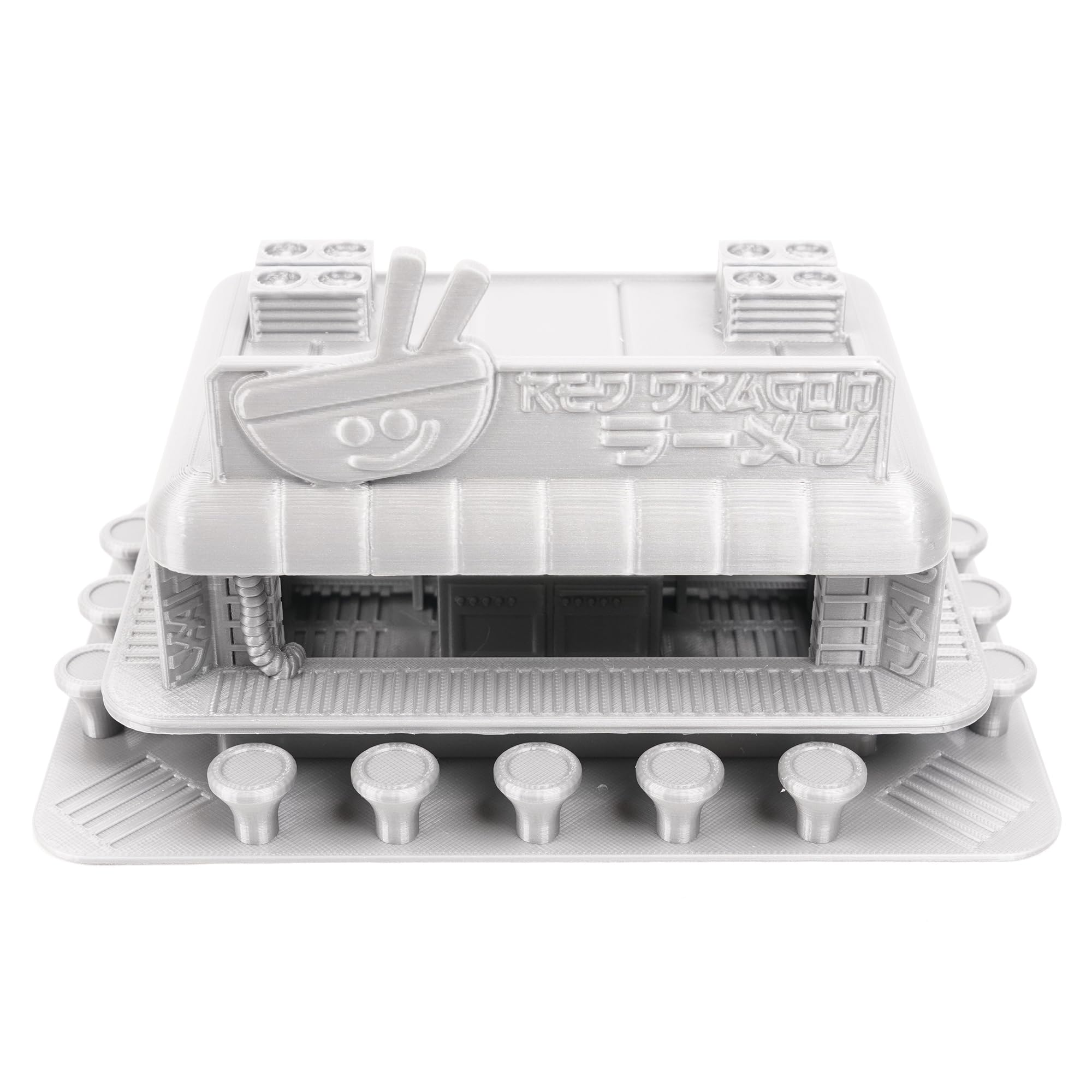 Tabletop Terrain Cyberpunk Ramen Bar for Tabletop Miniatures Games RPGs 28mm