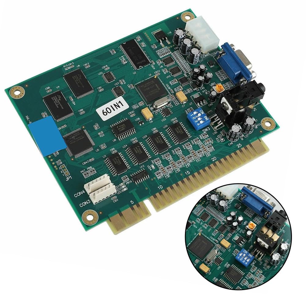 Classic 60 Game Multicade Board per JAMMA Arcade con display CGA/VGA e