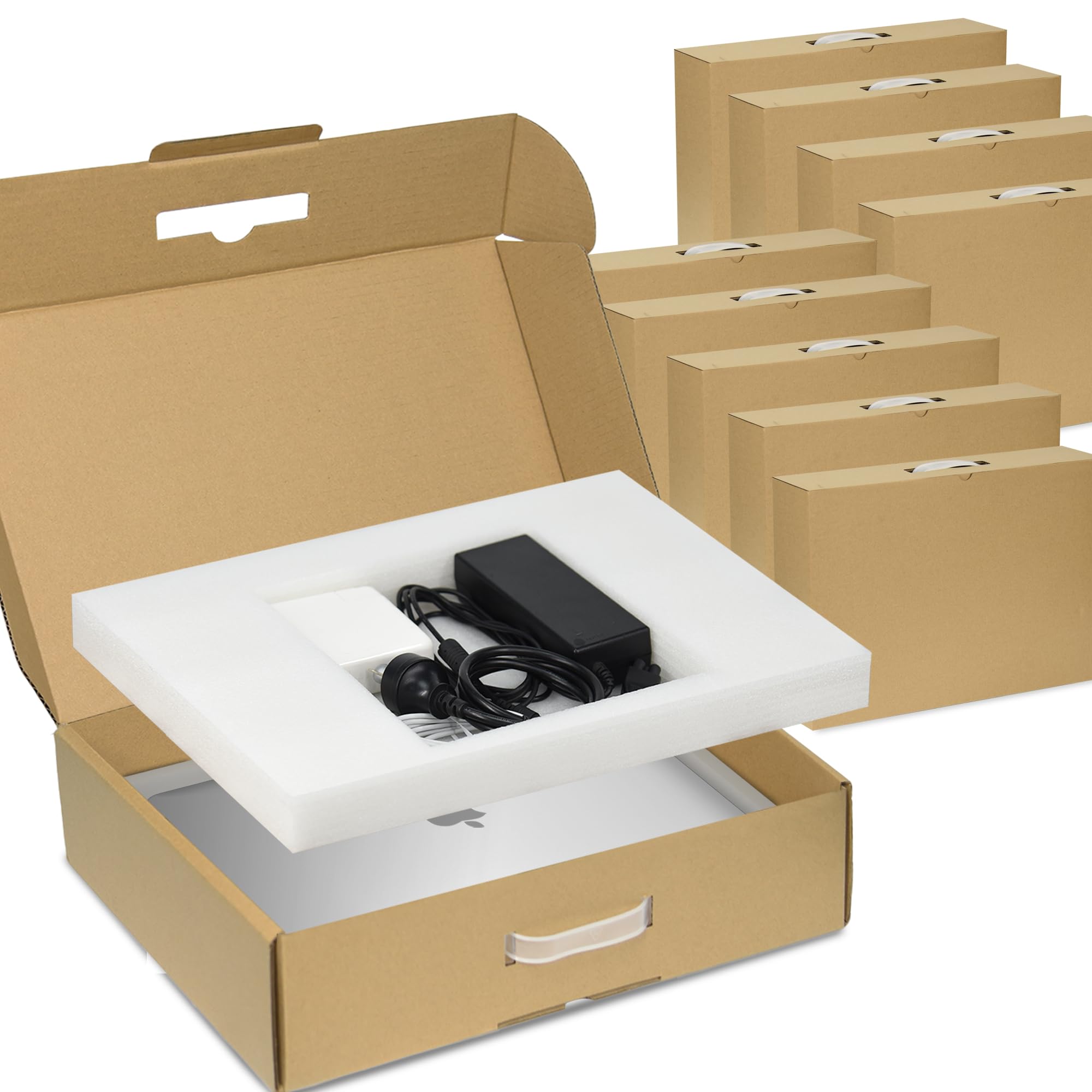 Boîtes d'expédition en carton ALASHI : idéal pour envoyer un ordinateur portable 17,3" en voyage
