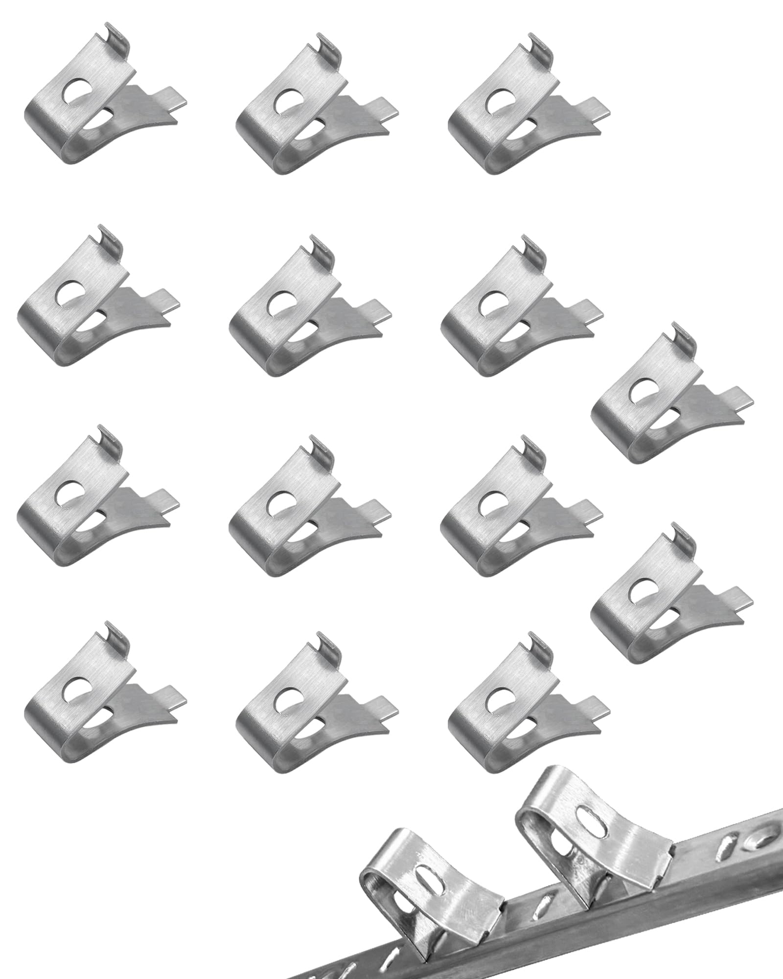 Adjustable Shelf Clips - Keep Shelves Stable -9