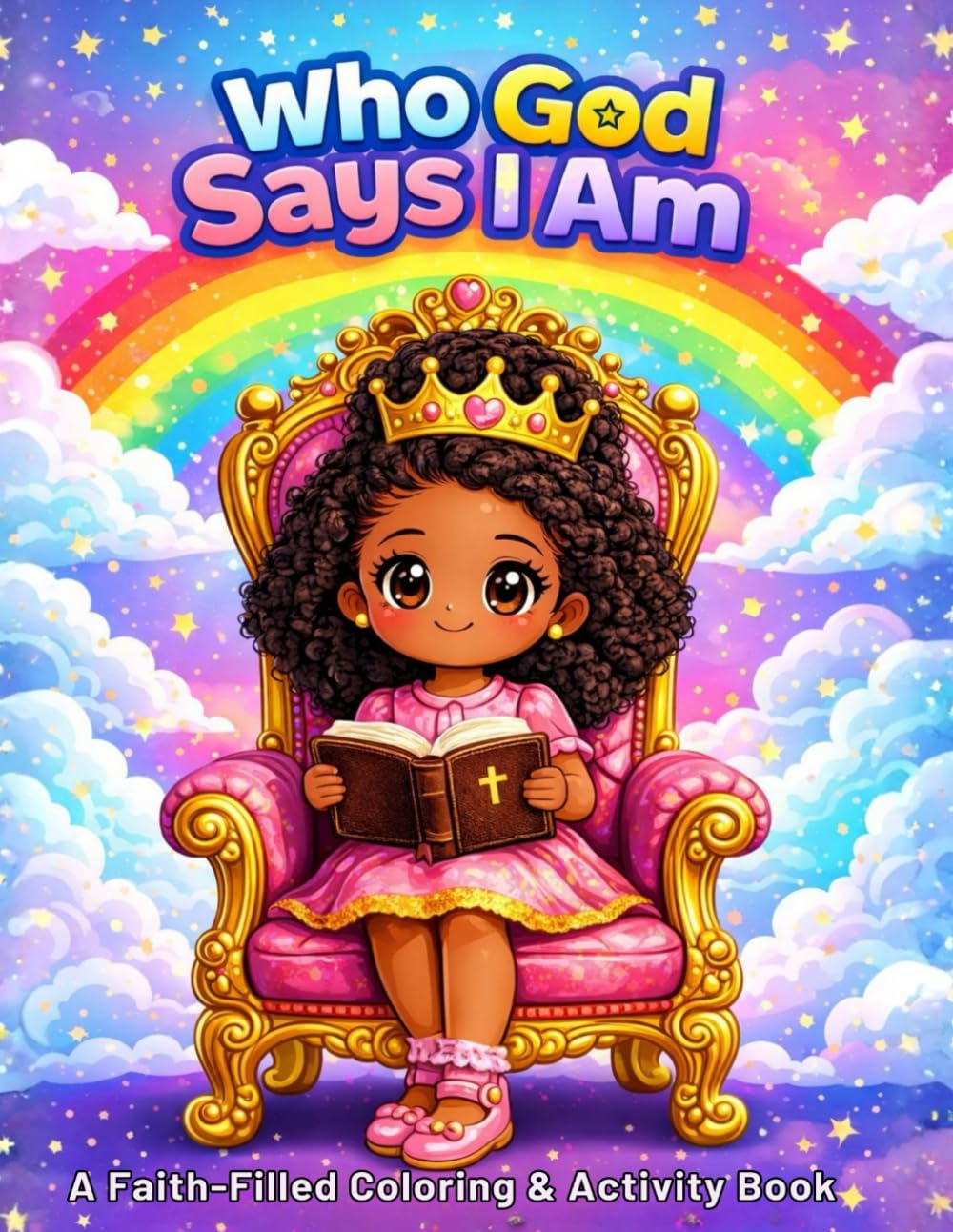 God Says I Am: A Faith Filled Coloring & Activity Book (God's Little Lights)