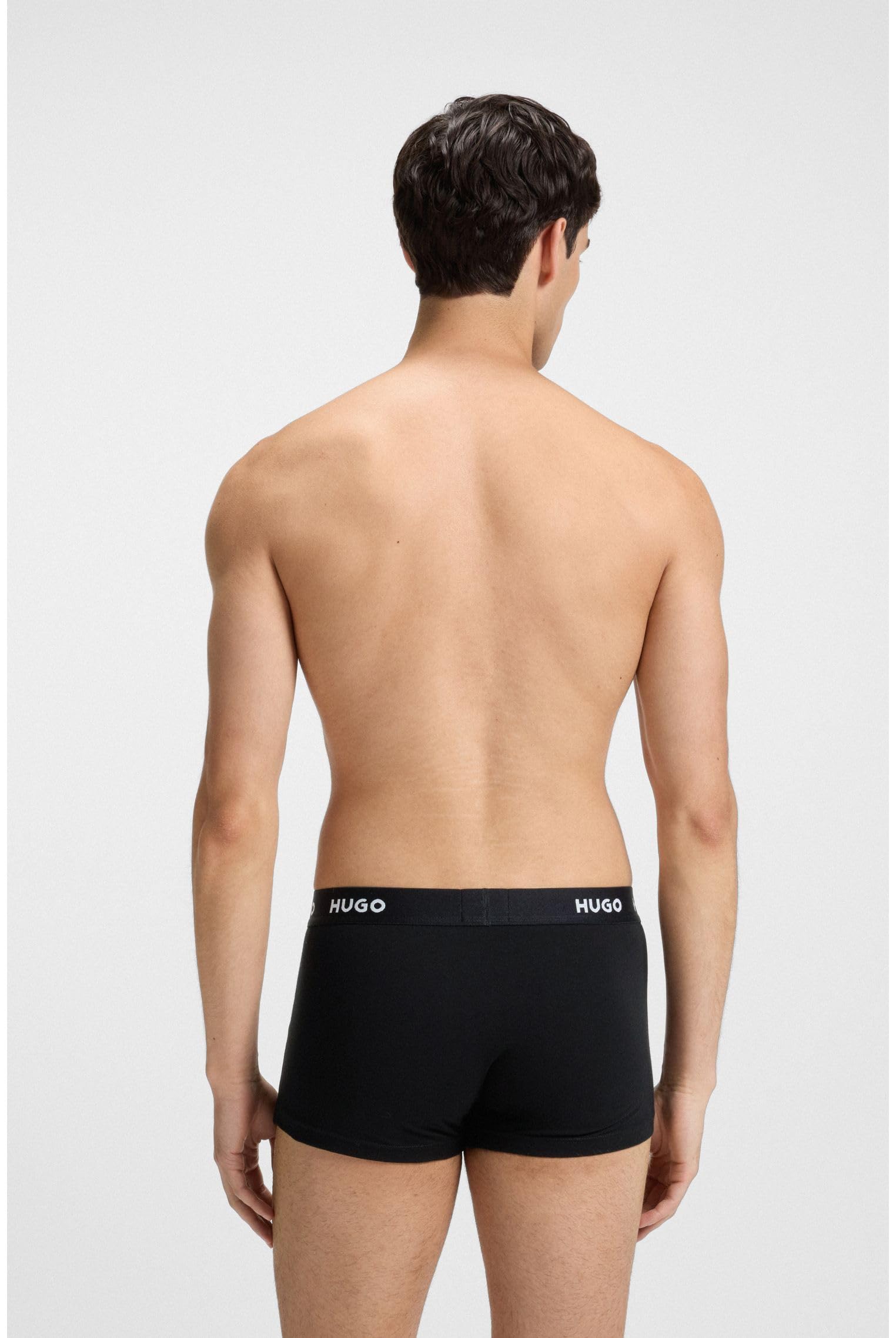 Hugo Trunk Triplet Pack Boxer Boxers Hombre (Pack de 3)