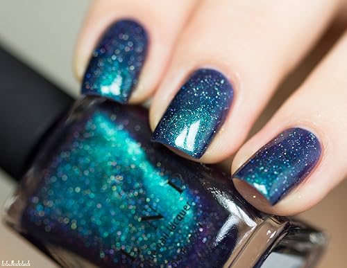 Miniatura 1867 de ILNP Madison Ave Esmalte de uñas holográfico metálico rosa antiguo