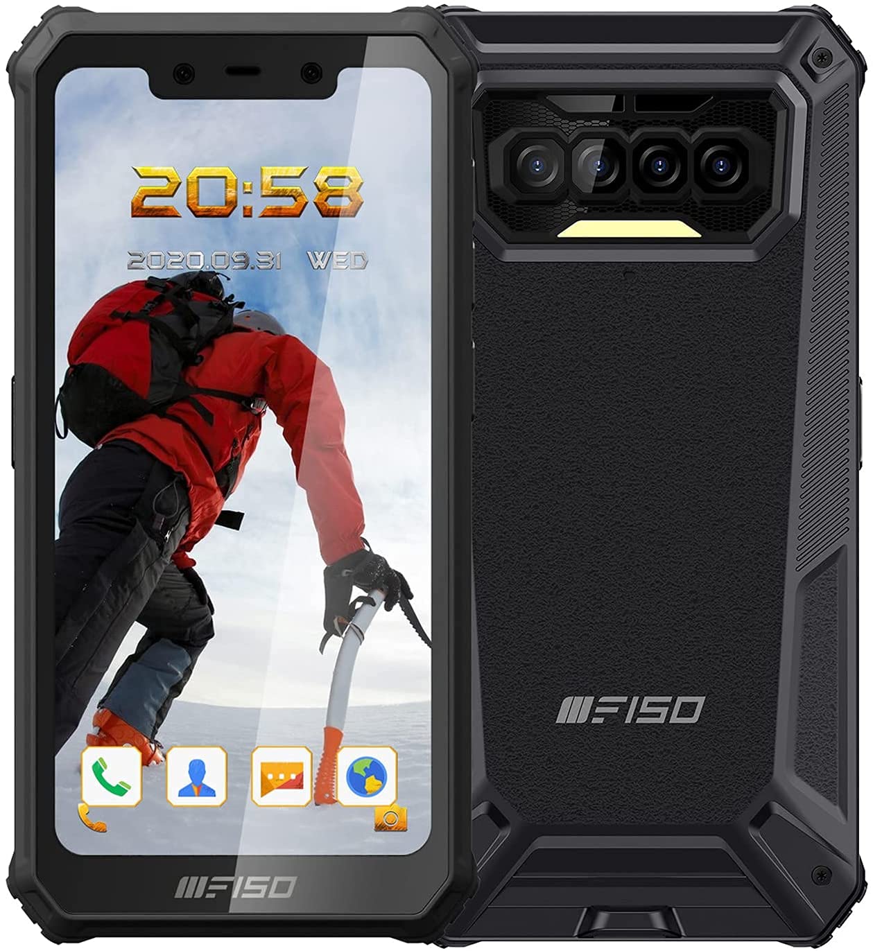Rugged Smartphone OUKITEL B2021 8000mAh Battery,Octa Core 6GB+64GB ROM Smartphone,Corning Gorilla Sc