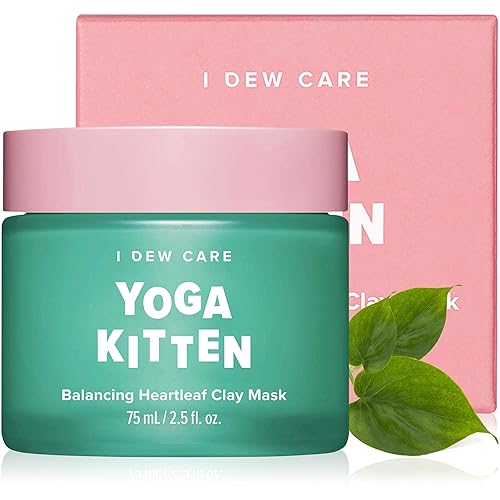 Miniatura 4 de I DEW CARE Namaste - Jabón facial vegano + máscara facial de arcilla de yoga + suero jugoso + paquete de crema hidratante fría