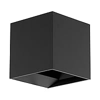 Eglo Lampada da parete da esterni a Led Calpino, lampada da esterno a due punti luce