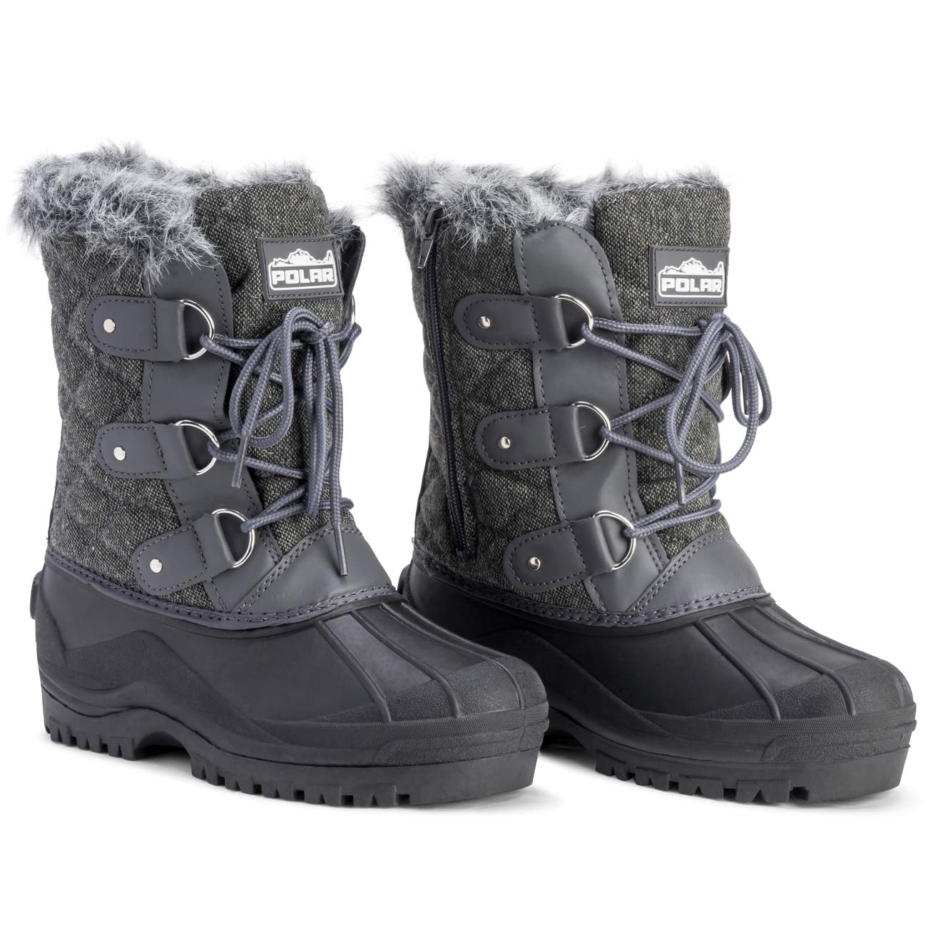 Polar Donna Short La Neve Inverno Tattico Montagna Impermeabile Escursionista metà Polpaccio A Passeggio Stivali