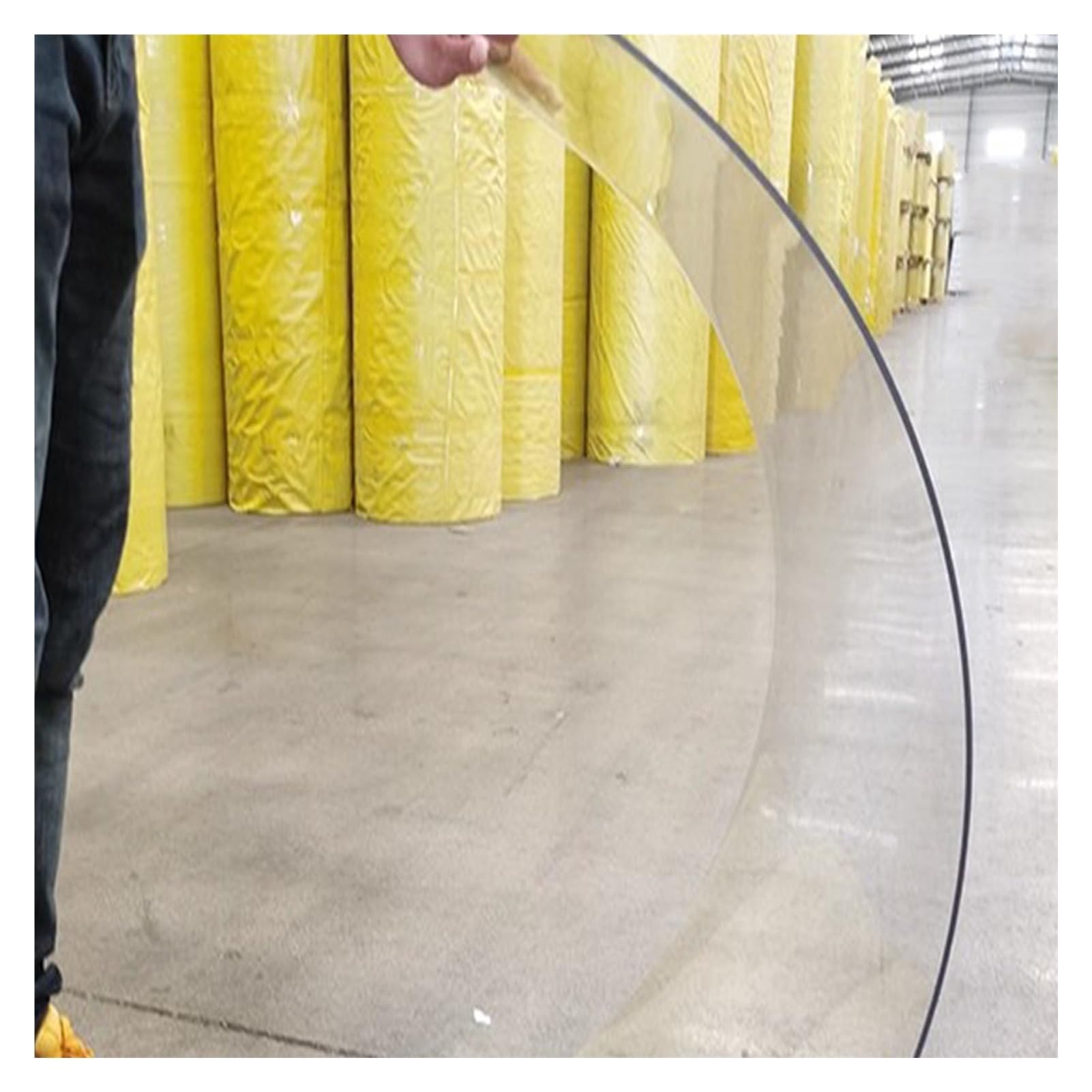 Feuille polycarbonate de toit pour couloir et verrière extérieure lumineuse