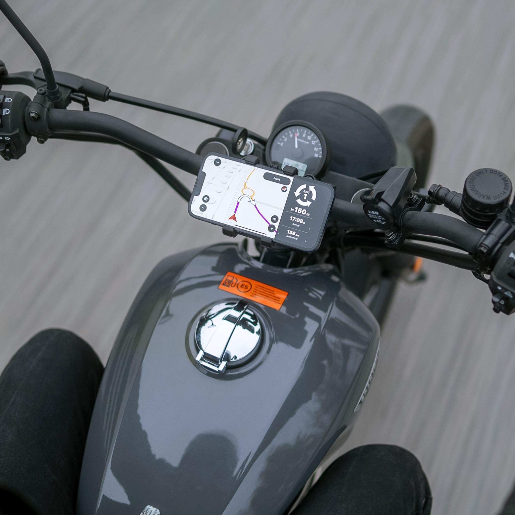 Sp Connect Moto Bundle Lt Uchwyt na Telefon, Czarny, 56-82mm