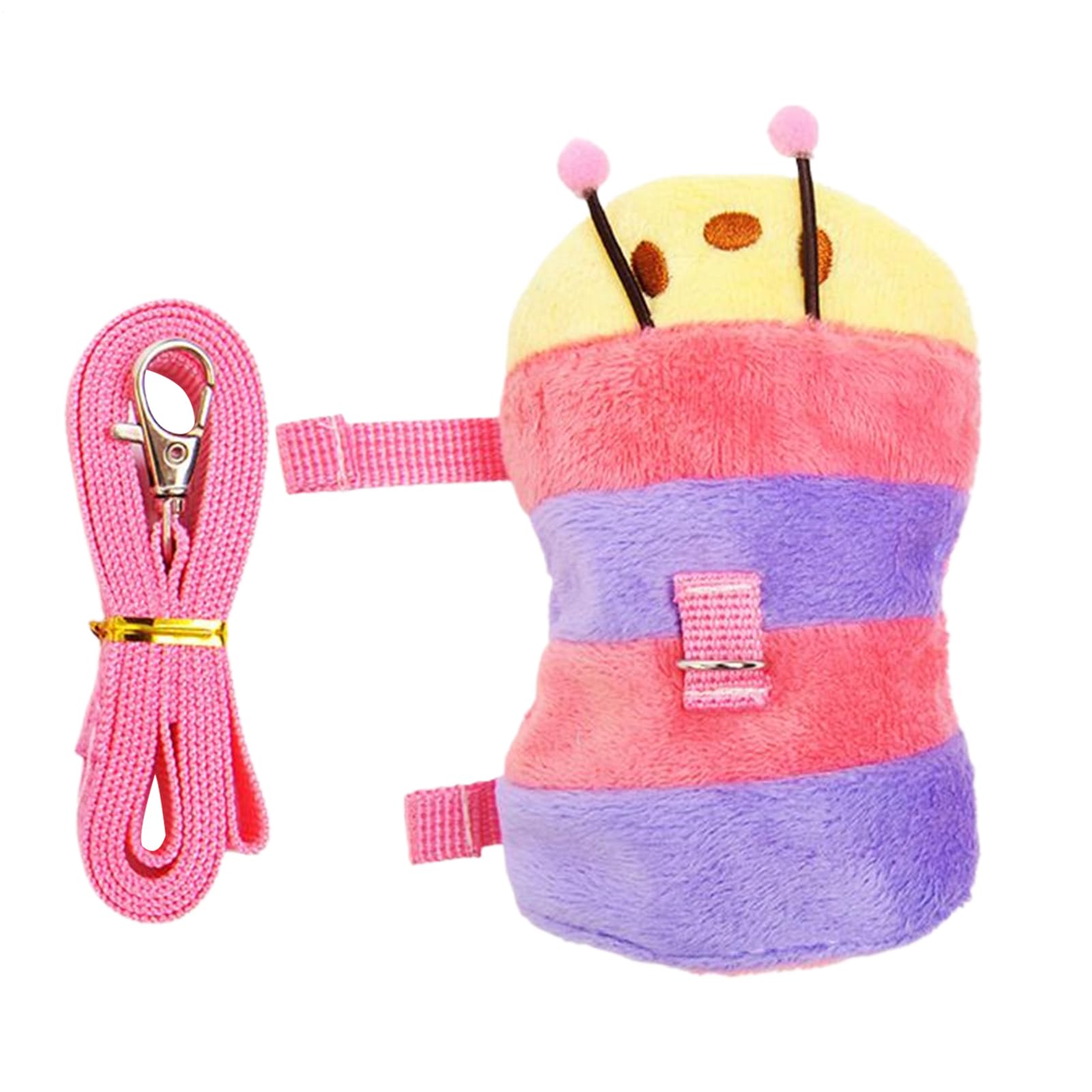 Laisse réglable pour Furet, Harnais et Laisse | Gilet réglable pour Petit Animal de Compagnie, Accessoires pour Dressage de hérisson, Chiot, Lapin, Chaton, Raton Laveur en Plein air