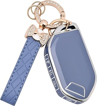 TECARATE for Kia Key Fob Cover Fit for Telluride Sorento K5 gt line K4 K5