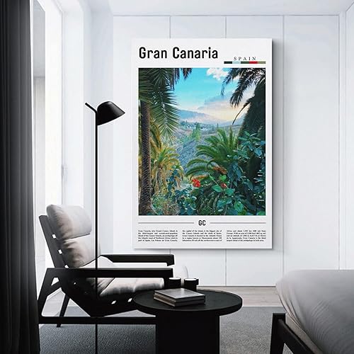 Miniatura 3 de Gran Canaria Travel Print,Gran Canaria Poster Print,Gran Canaria Travel Gift,SPAIN Print Poster for Room Aesthetics Canvas Wall Art Poster And Print